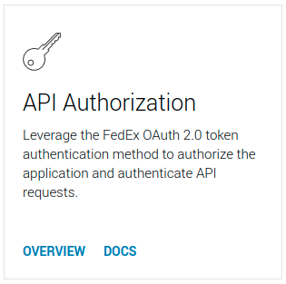 FedEx API Authorization