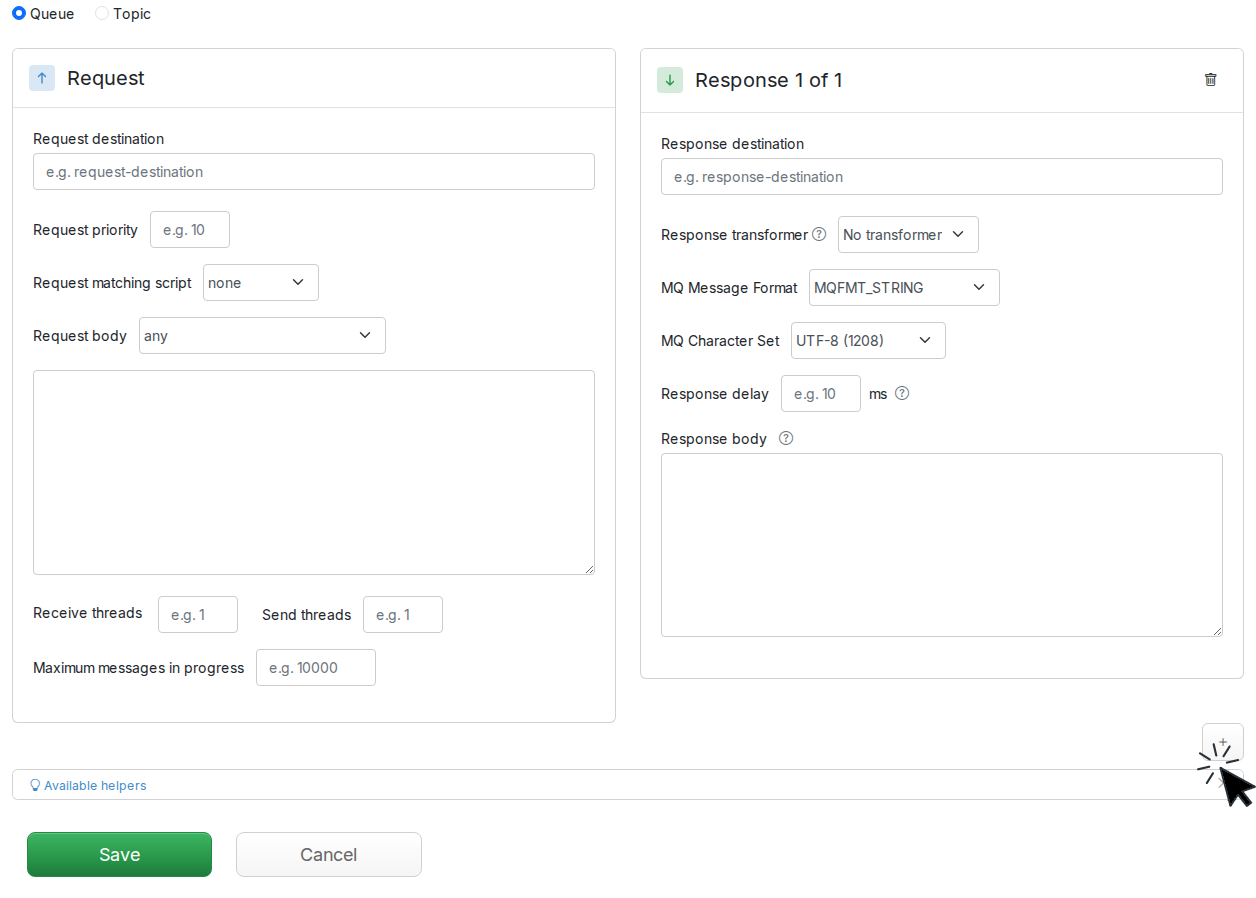 Add an additional Native IBM MQ response
