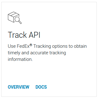 FedEx Track API